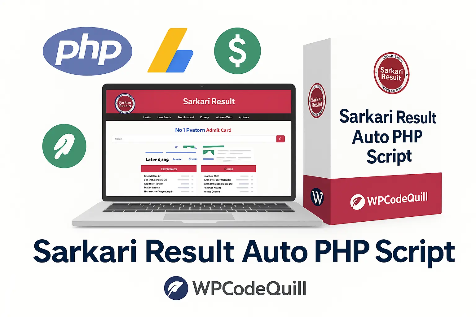Sarkari Result Ai PHP Script With Admin Panel