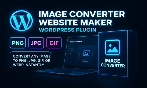 Image Converter Website Maker WordPress Plugin