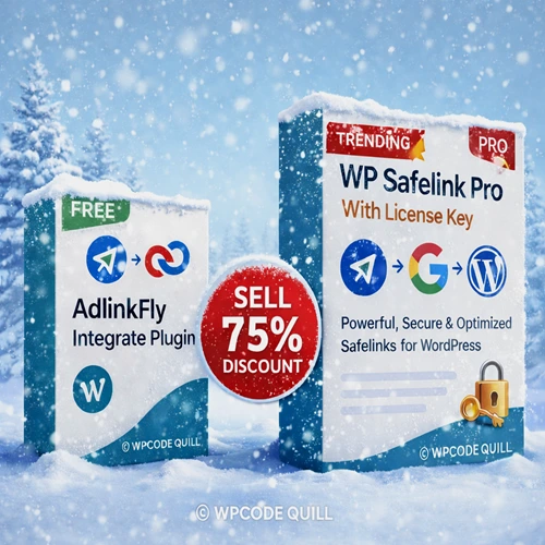 WP Organic Safelink Pro Plugin- AdlinkFly Integrated