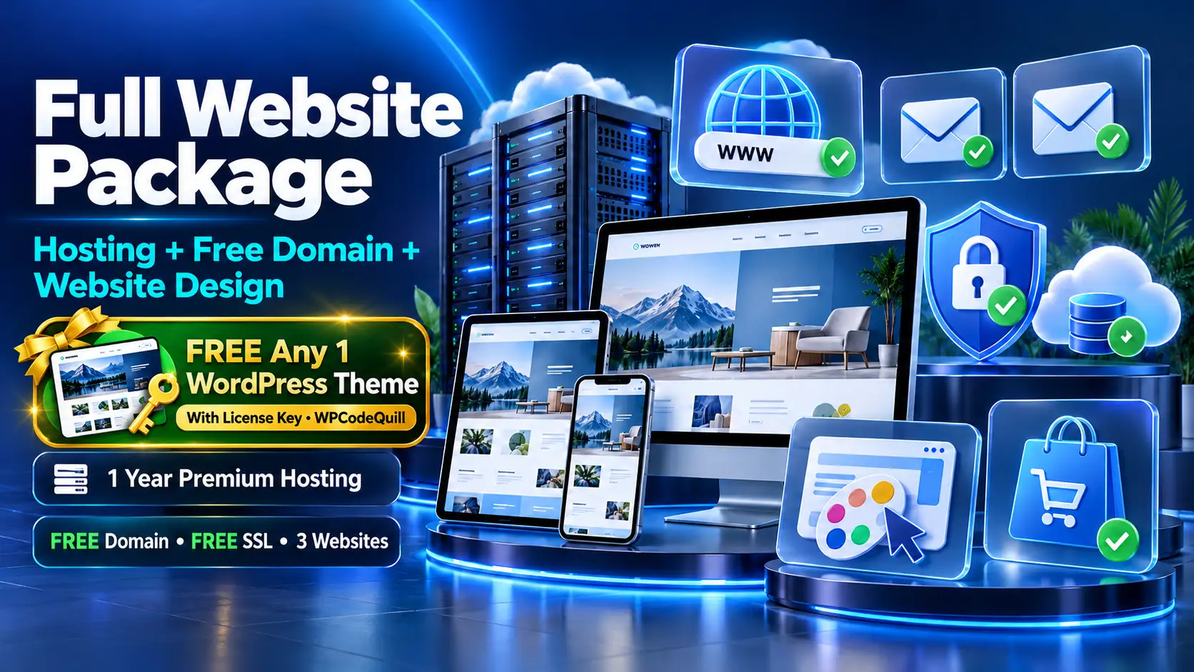 Custom WordPress Themes, Plugins & PHP Script Development